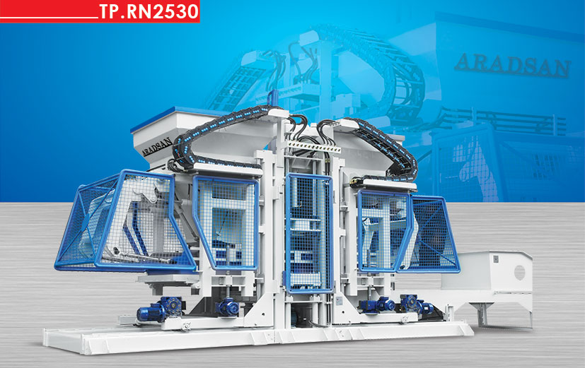 Fully Automatic Concrete Block Machine TP.RN2530